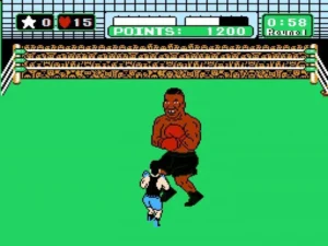 Image showing hard gaming bosses like Mike Tyson from Mike Tyson punch out