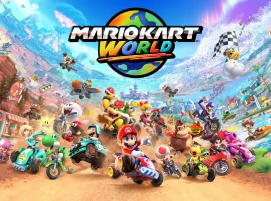 mario kart world main game screen