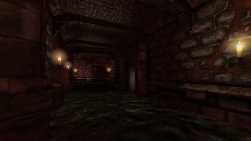 amnesia the dark decent dark hallway