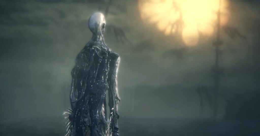 bloodborne boss starting scene