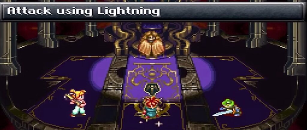 chrono trigger battle system