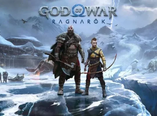 god of war ragnarok guide main game image showing kratos and his son