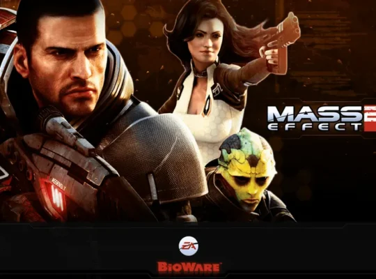 Mass effect 2 game cover design