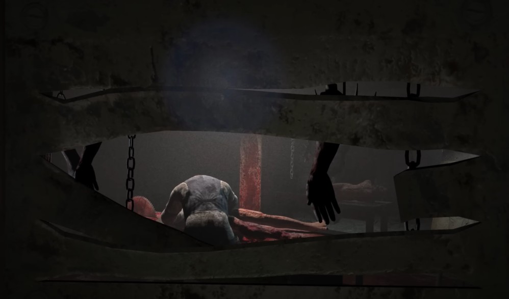 outlast character fear cutscene