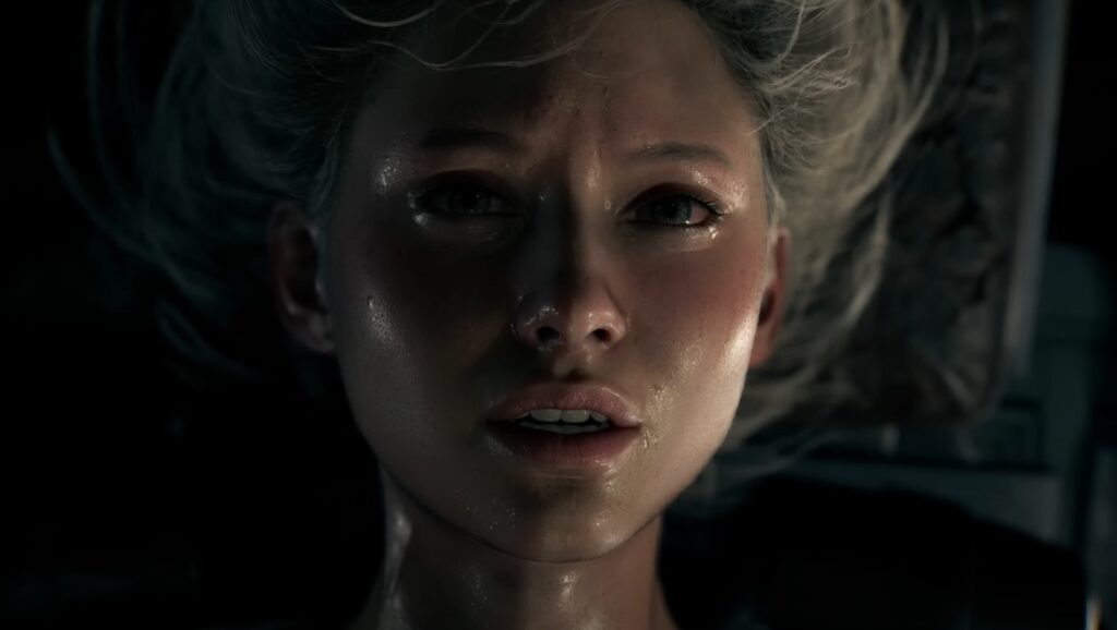 Resident Evil Requiem grace showing fear