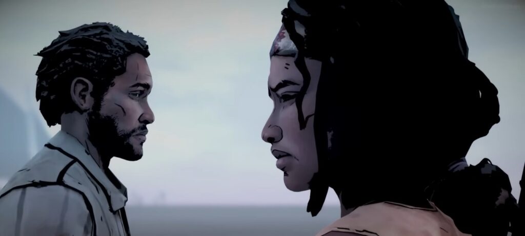 telltales the walking dead final scene