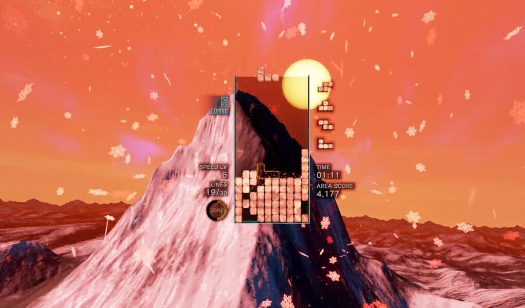Tetris effect mountain main cover