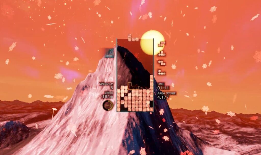 Tetris effect mountain main cover