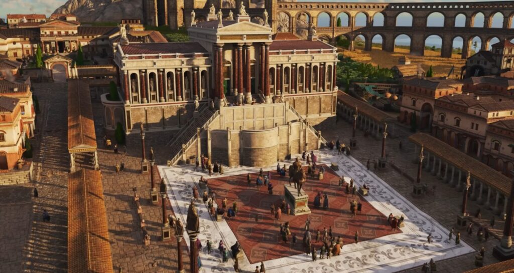 anno 117 pax romana gameplay cutscene