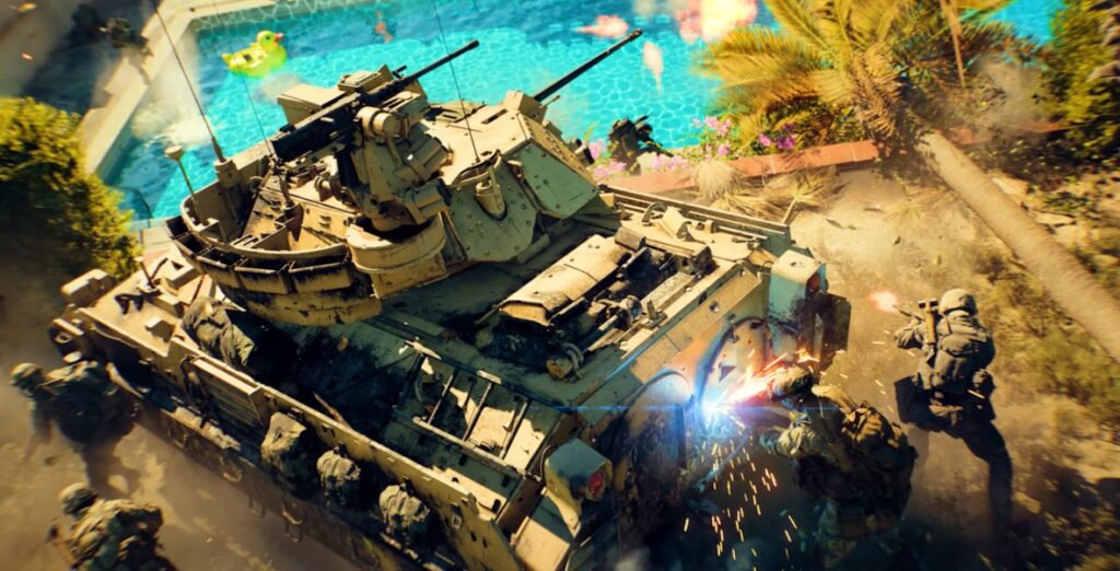 battlefield 6 tank and engineer repair