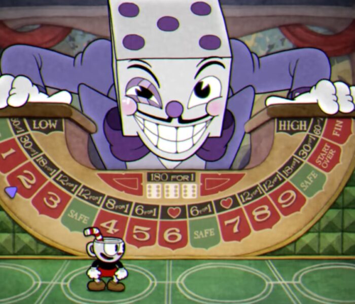 cuphead dice boss board setup