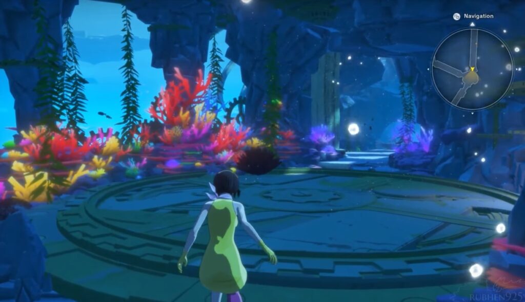 digimon story time stranger underwater