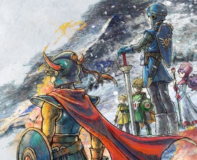 Dragon Quest I & II HD-2D remake gamermelts make cover