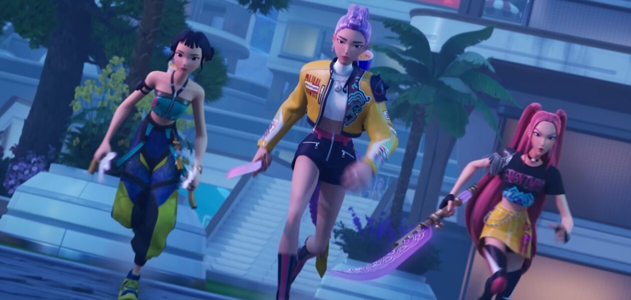 Fortnite k-pop demon hunters takeover
