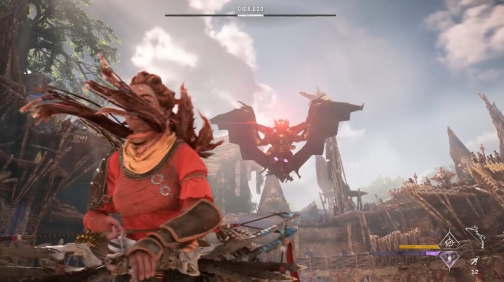 horizon forbidden west apex fight