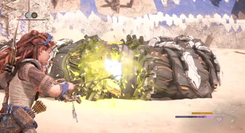 horizon forbidden west slitherfang boss