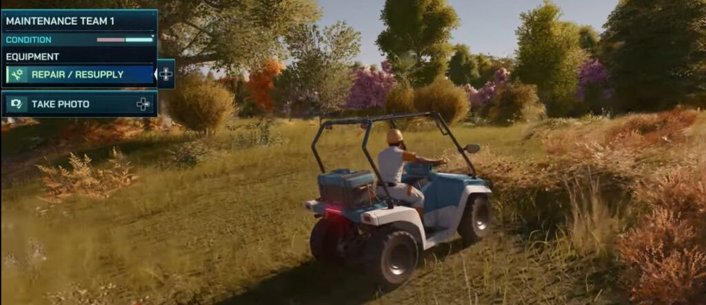 Jurassic World Evolution 3 maintenance team