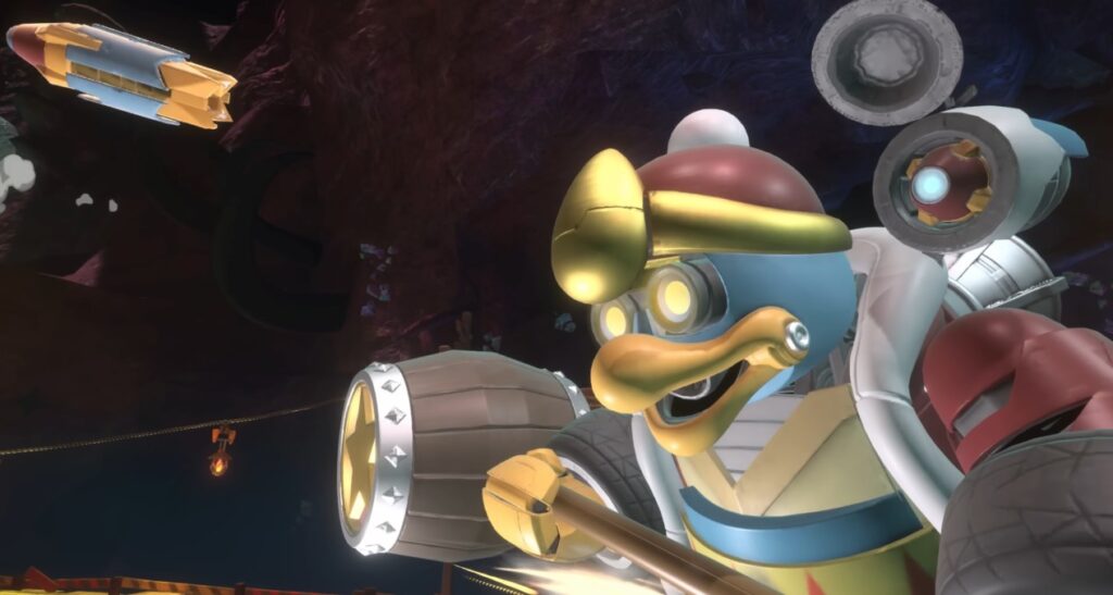 Kirby Air Riders gameplay cutscene