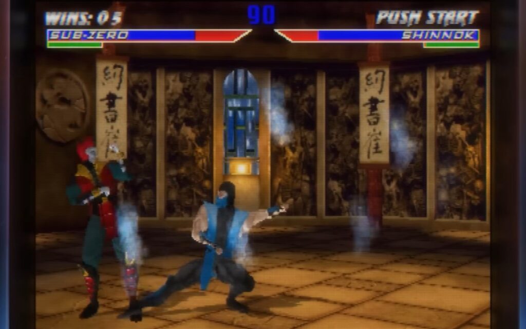 Mortal Kombat Legacy Kollection subzero fight