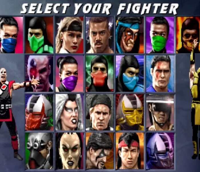 Mortal Kombat Legacy Kollection select your character