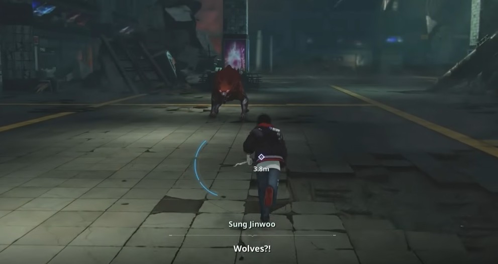 Solo Leveling: Arise Overdrive fight with wolves