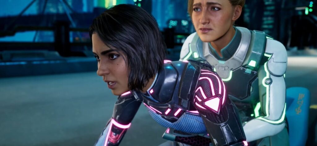 Split Fiction cutscene from main story