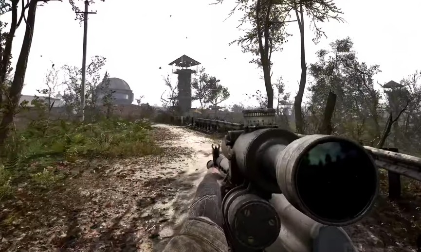 S.T.A.L.K.E.R. 2: Heart of Chornobyl scope and landscape view