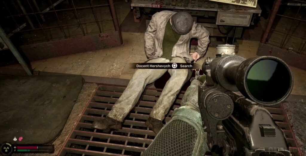 S.T.A.L.K.E.R. 2: Heart of Chornobyl searching NPCs