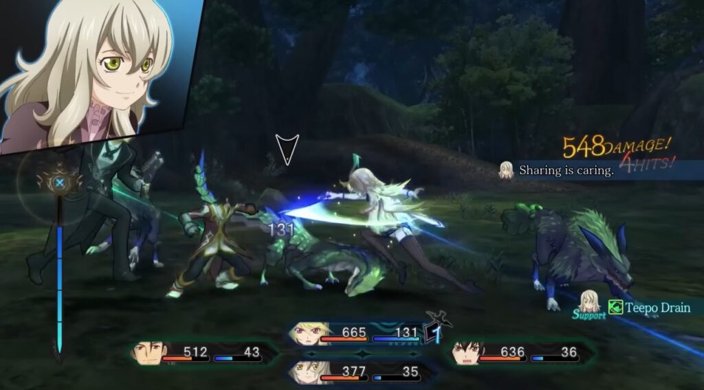 Tales of Xillia Remastered battle