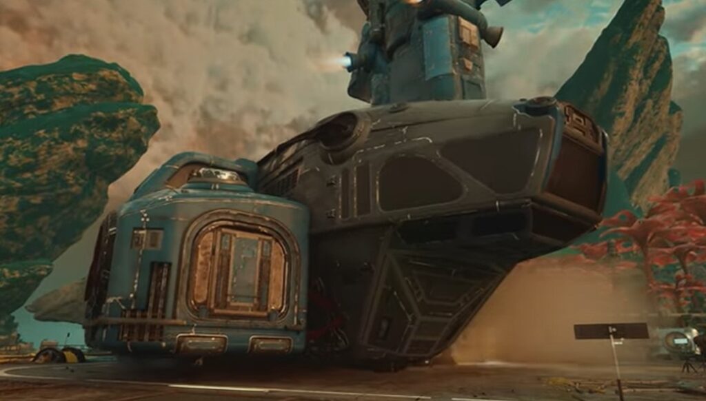 The Outer Worlds 2 ship landing