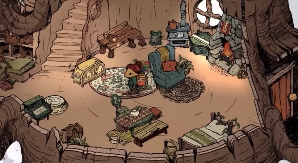 Winter Burrows player at home