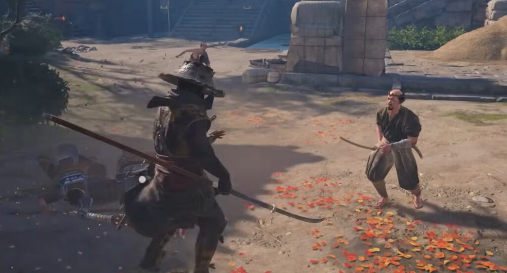 assassin's creed shadows fight