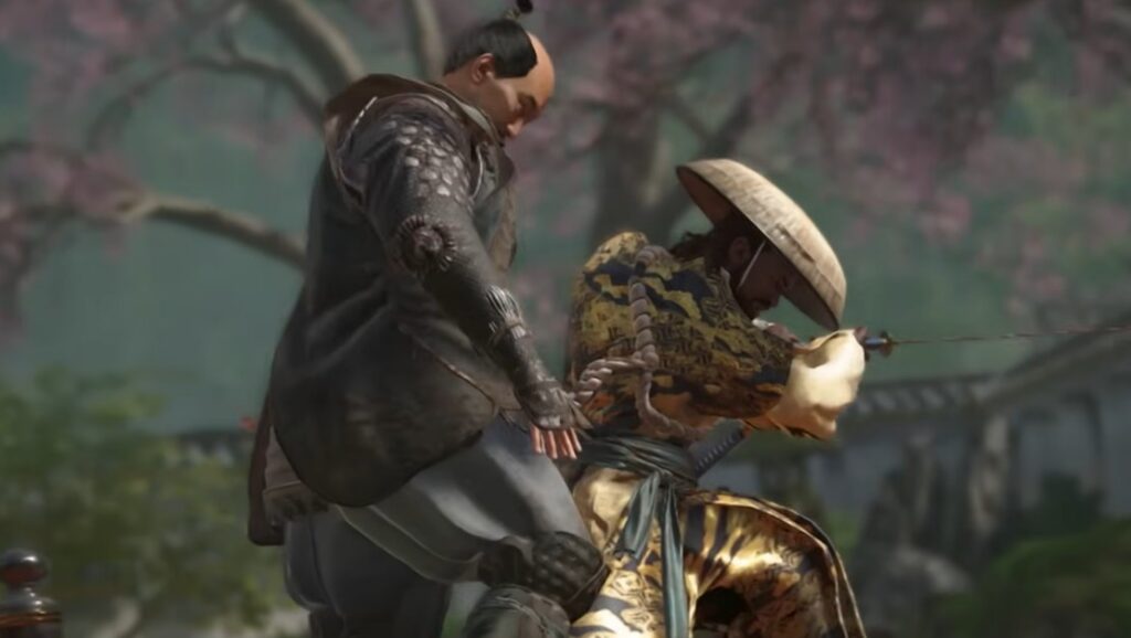 assassin's creed shadows gameplay cutscene