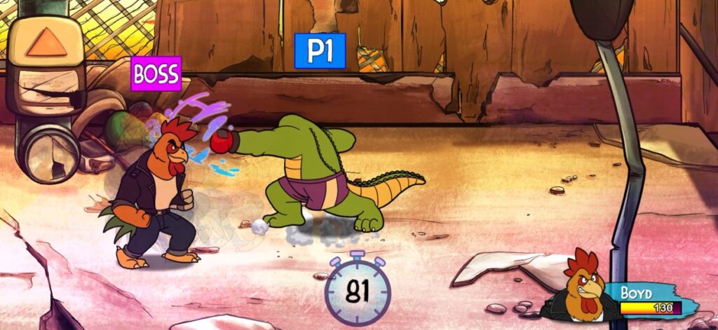 Brok the brawl bar boss fight