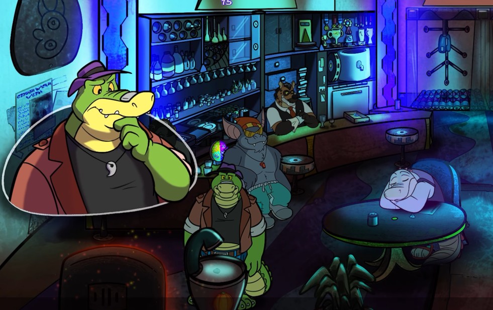 Brok the brawl bar in the bar story mode