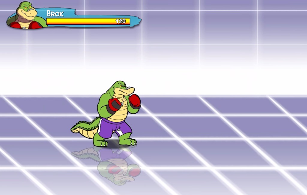 Brok the brawl bar training