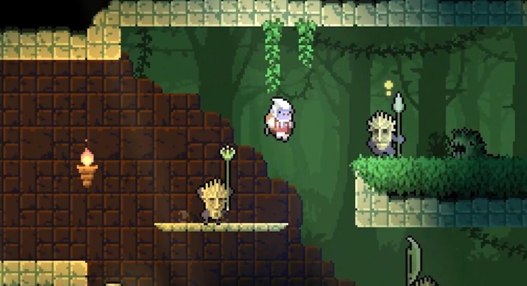 dunjungle platform gameplay