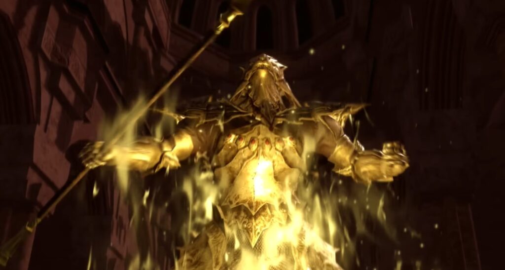 Ornstein and Smough Boss Fight powering up