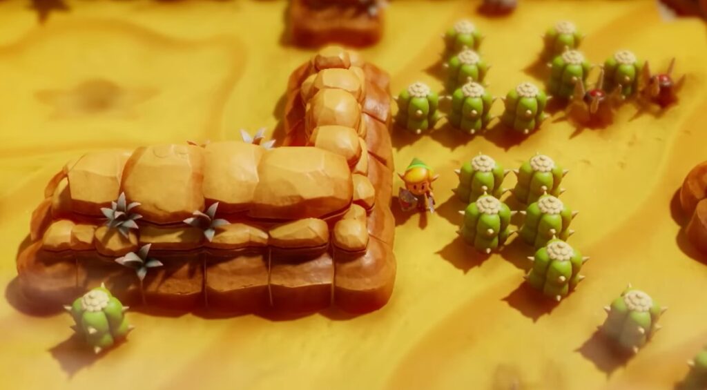 Zelda: Link’s Awakening desert