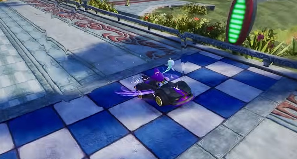 sonic racing crossworlds starting line of the race