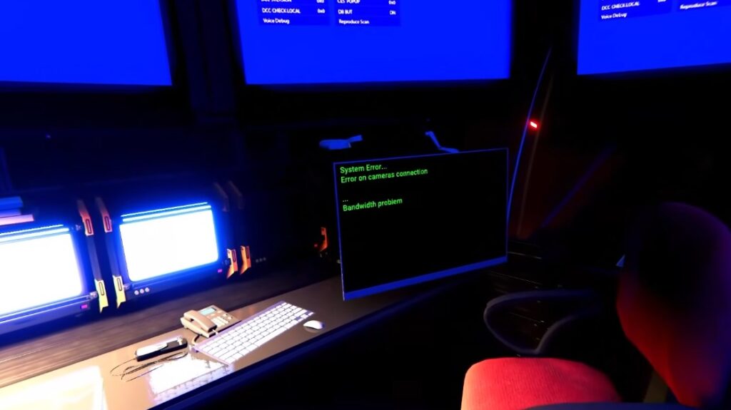 dark atlus infernum computer showing system error screen