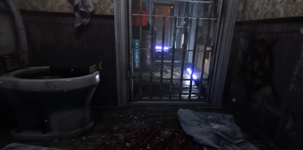dark atlus infernum toilet starting gameplay scene