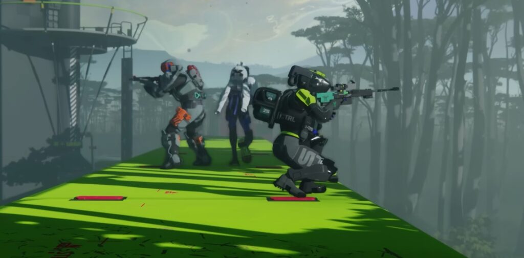 marathon a squad on a high platform gamermelts