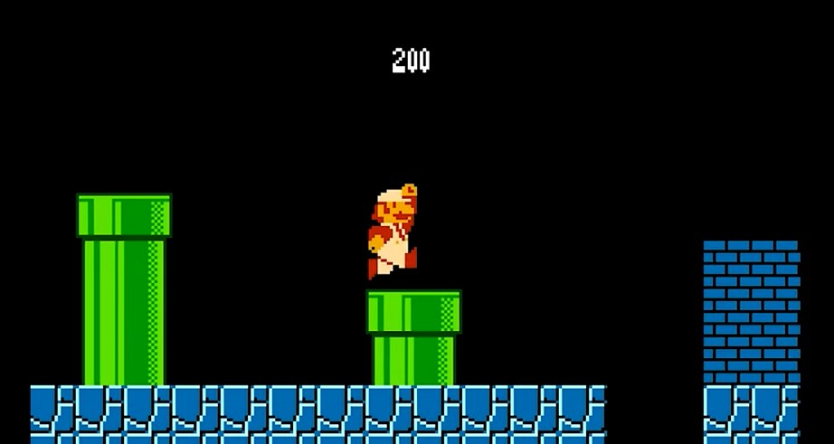 super mario bros gameplay mario with firepower