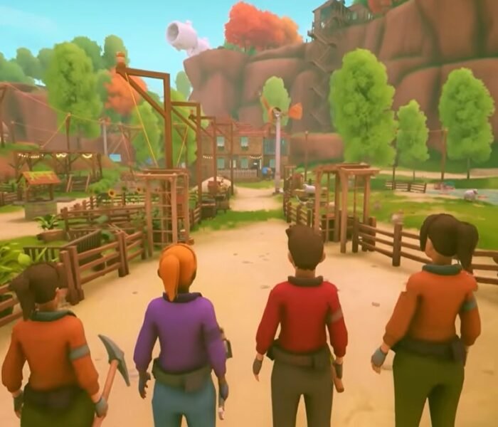 Gamer Melts Solarpunk review cover image for the co-op, survival crafting game