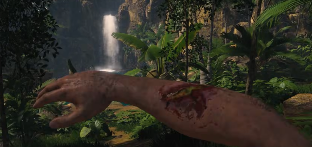 green hell injured arm gamer melts