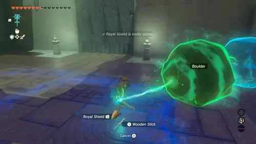 tears of the kingdom link with using an ability